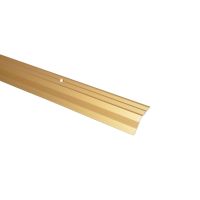 Profil Aluminiu Treapta A 38 Cu Banda Aur 2.7ml Profil Treapta Antiderapant