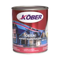 Email Ideea Kober Alb Polar 0.75L Vopsea alchidica pentru lemn / metal, interior / exterior