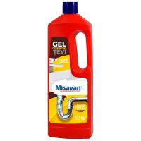 Misavan Gel Pentru Desfundat Tevi 1L elimina rapid depunerile din scurgeri