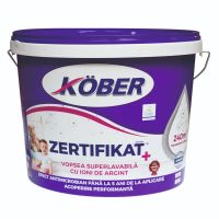 Kober Zertifikat Plus, Ioni De Argint Interior, 15L Vopsea Superlavabila, cu actiune impotriva microbilor