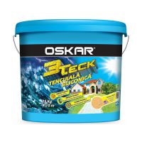 Tencuiala Decorativa, Oskar 3Teck, Bob De Orez, Alb, 25 Kg (432084) siliconica, prezinta un aspect mat