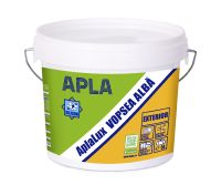 AplaLux Exterior, Alb, 5L (5738662) Vopsea Superlavabila, pentru decorarea suprafetelor din ciment, mortar, beton