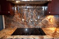 Lastra Marmura Maron Jungla Lustruit 260x70x2 cm