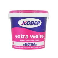 Kober Extra Weiss, Interior, 2L Vopsea Lavabila