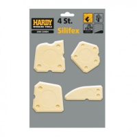 Spatula Hardy Siliflex, Silicon, 4Buc/Set (2090-520004) pentru finisare