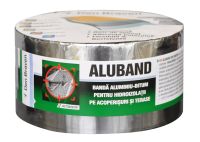 Banda Aluminiu Cu Bitum Den Braven, 10cmx10M pentru hidroizolatii pe acoperisuri si terase