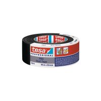 Banda Adeziva Tesa, Duct Tape, 50mm/50M, Negra (T-74613-02) pentru lipire, inchidere, ambalare