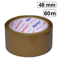 Banda Adeziva 48mm x 66 y, 45 Microni, Optima – Maro (OP-60454859)