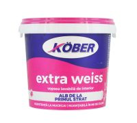 Kober Extra Weiss, Interior, 15L Vopsea Lavabila