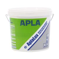 AplaLux Interior, Alb, 10L (5737986) Vopsea Superlavabila, pentru decorarea suprafetelor de gips-carton, beton si zidarie