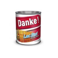 Lac pentru lemn Danke 2 in 1, 2.5L Abanos rezistent la mucegai, aplicare usoara, putere de acoperire ridicata