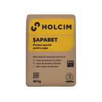 Ciment Holcim Sapabet, 40 Kg  pentru realizarea sapelor