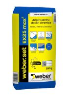 Weber Set EX25 Max², 25 kg Adeziv pentru placari ceramice, interior/exterior