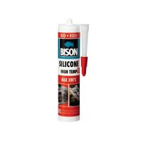 Bison Silicone High Temp Rosu 280ml (300C) (425102)