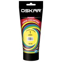Pigment Oskar 180ml Galben 1 (432701) super concentrat pentru vopsea lavabila