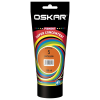 Pigment Oskar 180ml Portocaliu 5 (432439) super concentrat, pentru vopsea lavabila