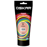 Pigment Oskar 180ml Caramiziu 9 (432436) super concentrat, pentru vopsea lavabila