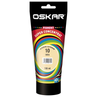 Pigment Oskar 180ml Ocru 10 (432930) super concentrat, pentru vopsea lavabila