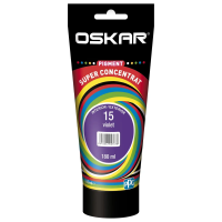 Pigment Oskar 180ml Violet 15 (432433) super concentrat, pentru vopsea lavabila