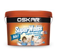 Oskar Superweiss Matt Interior 8.5L Vopsea Superlavabila (432649)