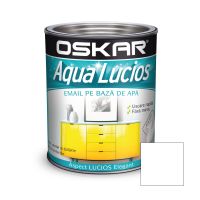 Email Oskar Aqua Lucios 0.6L Alb Pur (439002) interior / exterior