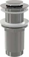 Ventil Lavoar Metalic Click-Clack 1 1/4" Si Dop Mic (A394)