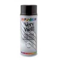 Spray Very Well Negru Lucios Ral 9005 400 ml (380004) Vopsea acrilica