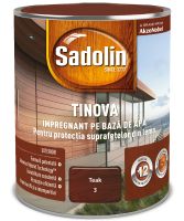 Sadolin TINOVA - 0,75l - lazur gros pentru lemn pe baza de apa, teak 3