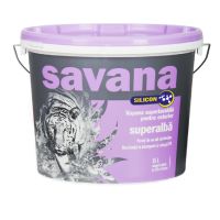 Savana Cu Silicon 15L Exterior vopsea super-lavabila (5738495) superalba