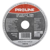 Disc Debitare Proline 125x1.2mm Inox (44012)