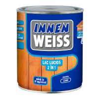 INNENWEISS - LAC lucios 2 in 1 incolor, 0,6l - teak