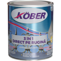Email Kober Direct Pe Rugina 3In1 Pentru Metal Negru 0.75L
