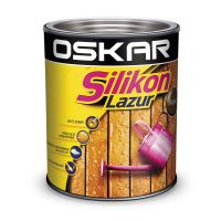 Oskar Silikon Lazur, Lazura pentru lemn, stejar, interior / exterior, 0.75 L