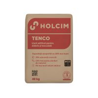 Liant Holcim Tenco, 40 Kg pentru tencuiala manuala / mecanizata